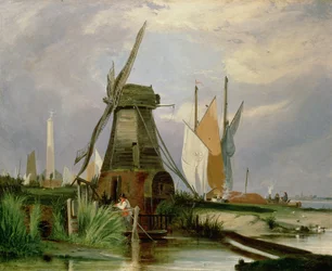 Am Fluss Yare, 1846